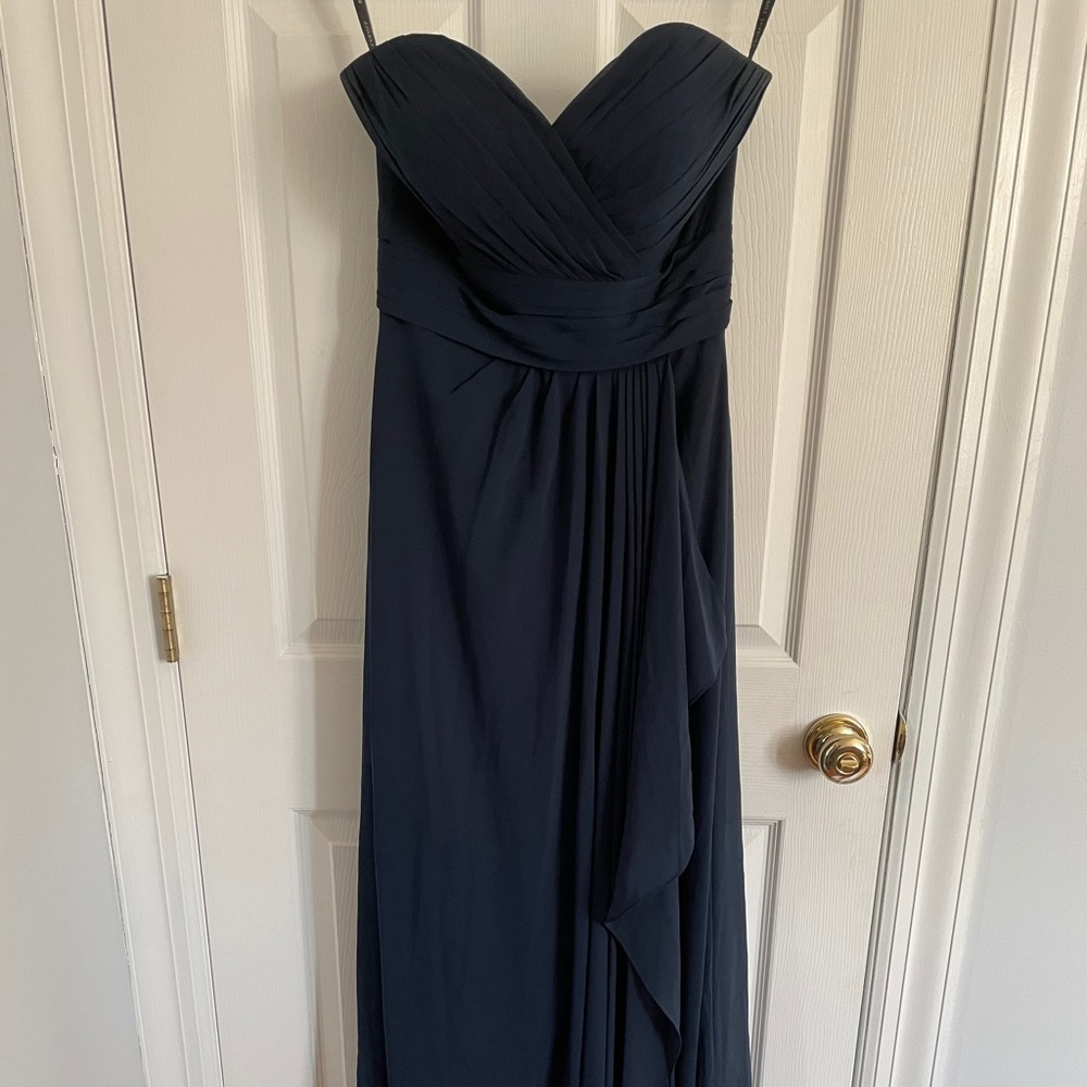 Strapless floor length gown